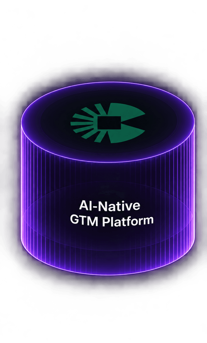 A single AI-native GTM platform combining GTM OS, CRM, and integrations in one layer